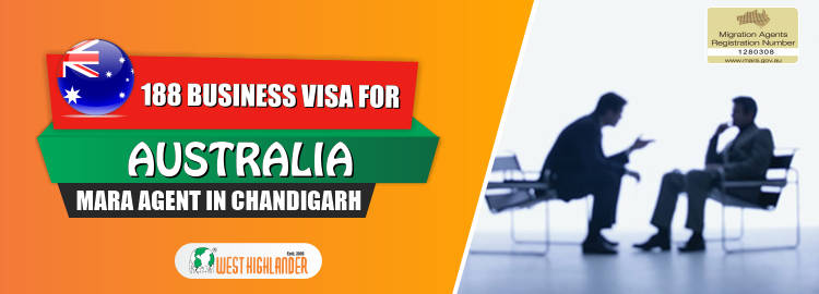 188 business visa for Australia MARA agent in Chandigarh