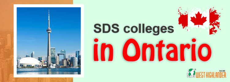 SDS colleges in Ontario