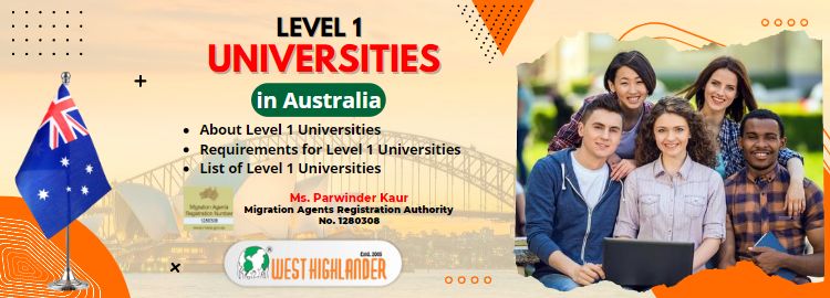 Level 1 Universities in Australia