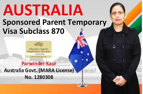 Australia Sponsored Parent temporary visa subclass 870